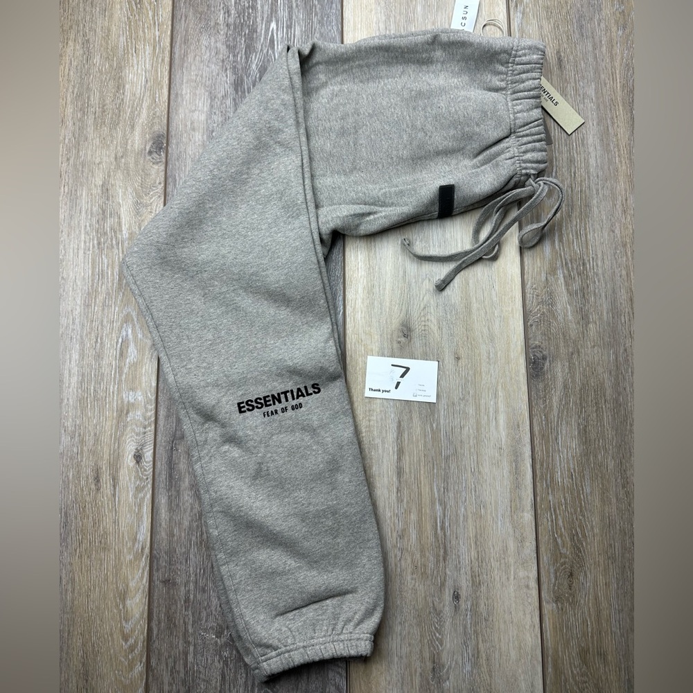 Essentials fear of god sweat pants dark oat